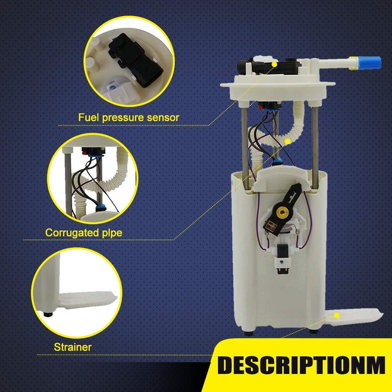 TOPSCOPE Fuel Pump FP3508M for: Escalade 02-03 5.3L & 6.0L, Tahoe 00-03 4.8L & 5.3L, Yukon 00-03 4.8L & 5.3L compatible with E3508M - Image 5